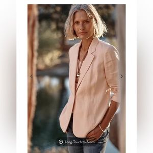 J. Jill Linen Blazer - Large - NWT